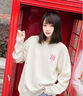 WYBT品牌聯(lián)名衛衣男女2025春秋新款休閑寬松史迪仔棉質(zhì)情侶長(cháng)袖T恤衫 024款白色 L （建議115-130斤） 曬單實(shí)拍圖