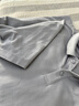 杰克·瓊斯（JACK&JONES）男裝25年精致虎頭刺繡涼感短袖polo衫男士夏季商務(wù)半袖翻領(lǐng)T恤 淺灰C39 2XL 曬單實(shí)拍圖