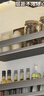 京嚴(yán)廚房用具置物架調(diào)料架免打孔壁掛式調(diào)味料品罐家用品墻上收納40CM 曬單實(shí)拍圖