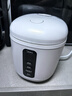 美的（Midea）電飯煲電飯鍋一人食0.8L小容量迷你1-2人便攜單人宿舍旅行 智能預(yù)約 微壓不粘鍋內(nèi)膽FB08M301 曬單實(shí)拍圖