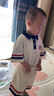 DICKIESDickies童裝男童套裝夏季兒童夏款polo短袖t恤男孩時尚運(yùn)動風(fēng)短褲 杏/DK紅標(biāo)K-杏/DK紅標(biāo)K 110 【推薦體重30-37斤】 曬單實(shí)拍圖