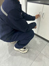 帥帝拉克春秋高端工作服套裝男長袖耐磨工廠車間廠服辦公室勞保服上衣定制 【套裝】藏藍色 （133款） XL (175) 【建議135-155斤左右】 曬單實拍圖