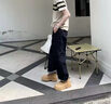 回力男鞋戶外馬丁鞋男2025新款秋季男士厚底 駝色  42  曬單實(shí)拍圖