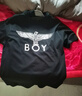 BOY LONDON【暗黑羅盤】春夏男女同款燙金印花潮牌短袖T恤N01906 黑印金 M 曬單實(shí)拍圖