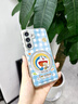 岡科哆啦A夢(mèng)正版適用三星GalaxyS25手機殼磁吸支架GalaxyS25Ultra全包防摔保護套S24高級感情侶男女S23 【電鍍銀】 三星GalaxyS25Ultra 曬單實(shí)拍圖