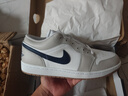 耐克（NIKE）Air Jordan 1 Low男鞋經(jīng)典復(fù)古板鞋低幫緩震防滑運動休閑籃球鞋 553558-146 44.5 曬單實拍圖