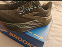 布魯克斯（BROOKS）Glycerin甘油MAX 超級甘油男女跑步鞋透氣緩震專(zhuān)業(yè)運動(dòng)鞋慢跑鞋 女款 黑色/冰蘭花紫/灰色 38.5 曬單實(shí)拍圖