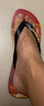 havaianas哈唯納Hype III沙灘男士人字拖夏季海邊戶外休閑涼拖鞋可外穿 6196-黑/桃 41-42 巴西碼 曬單實拍圖