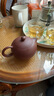 京東京造 宜興紫砂壺手工【原礦紫泥】煮茶泡茶壺茶具 西施壺210ml禮盒裝 曬單實(shí)拍圖