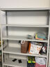 摩基家用貨架置物架陽臺倉儲倉庫儲物架地下室多層落地展示架收納架子 四層118cm【默認(rèn)白色】 長50*寬30cm 曬單實拍圖