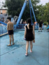 麓格立泳衣女連體裙式保守泡溫泉泳衣顯瘦遮肉游泳衣學(xué)生海邊女士泳衣 高級(jí)感連體泳衣【黑色】 均碼 曬單實(shí)拍圖