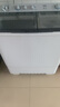 海爾（haier）雙缸洗衣機(jī)半自動(dòng)10/11/13.5kg升級(jí)款雙桶洗脫分離脫水機(jī)大容量家用洗衣機(jī)強(qiáng)去污 海爾13.5公斤超大容量+老人可用+高性?xún)r(jià)比 曬單實(shí)拍圖