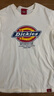 dickiesDickies 大logo印花 舒適圓領(lǐng)短袖T恤 DK0A87CO 白色 M 曬單實(shí)拍圖