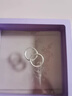 925純銀大耳圈 夸張大耳環(huán)韓流網(wǎng)紅款送女友閨蜜的禮物 光身直徑15mm(特小圈) 曬單實(shí)拍圖