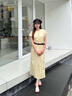 GEOX杰歐適女鞋2025春夏新款百搭簡(jiǎn)約粗跟平底露趾涼拖鞋女外穿 灰色 36 曬單實(shí)拍圖