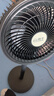 揚子電風(fēng)扇家用落地扇空氣循環(huán)扇臺立兩用電扇學(xué)生宿舍臥室制冷輕音可搖頭辦公室 【高級灰】遙控款 曬單實拍圖