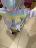 G.DUCKKIDS童裝女童外套春秋兒童拉鏈衫小童春裝漸變風衣外套3女寶寶夾克衫 粉色 90 尺碼1~2歲【 80-90cm】 曬單實拍圖