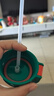 虎牌（TIGER）保溫杯兒童保溫杯水杯杯子雙杯蓋MBR-S06G-RR吸管款小獅子600ML 曬單實(shí)拍圖