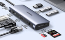 綠聯(lián)Type-C擴展塢USB-C轉(zhuǎn)HDMI雷電4拓展塢網(wǎng)口轉(zhuǎn)接讀卡hub分線器通用蘋果15/16華為小米筆記本電腦ipad 曬單實拍圖