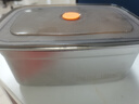 COOKSS保鮮盒帶蓋食品級不銹鋼冰箱上班族飯盒餐盒密封盒長方形盒子兩個 曬單實(shí)拍圖
