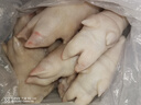 新鮮小豬蹄整只帶筋農(nóng)家散養(yǎng)小豬蹄現(xiàn)殺冷凍豬腳豬手蹄子批發(fā)整 帶筋豬蹄10只 曬單實(shí)拍圖