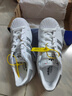 阿迪達(dá)斯 （adidas）三葉草系列 女 SUPERSTAR II W 休閑鞋 JR4505 白色 38.5 曬單實(shí)拍圖