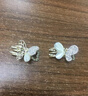 SENDME蝴蝶發(fā)夾劉海夾女士碎發(fā)邊夾側邊夾子頭飾生日禮物送女朋友 知性蝴蝶抓夾（2件套） 曬單實(shí)拍圖