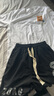 青少年純棉夏季運(yùn)動(dòng)套裝男初中高中學(xué)生短袖衣服夏裝帥氣大童男裝 GF20232-3-T1-K1白色套裝 L （115-130斤） 曬單實(shí)拍圖