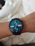 HUAWEI WATCH 5 46mm基礎(chǔ)款深錆色不銹鋼表殼蒼穹黑氟橡膠表帶首創(chuàng)X-TAP智感窗鴻蒙AI腕上小藝eSIM通信 曬單實拍圖
