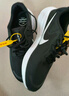 耐克NIKE男子跑步鞋REVOLUTION 7運(yùn)動鞋F(xiàn)B2207-001黑白43 曬單實(shí)拍圖