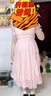 蕭遇（XIAOYU）2025年春天夏季新款女士裝連衣裙小個(gè)子法式氣質(zhì)仙女a(chǎn)字粉色衣服 粉色 M 95-105斤 曬單實(shí)拍圖