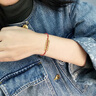 六桂福珠寶 LIU GUI FU JEWELRY五帝錢(qián)黃金手鏈女足金999實(shí)心錢(qián)串子純金手串七夕禮物送女友老婆 金重1.58g 足金五帝錢(qián)手鏈 曬單實(shí)拍圖