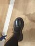 鉑吶苓女鞋樂福鞋黑色啞光小皮鞋女2025新款增高百搭厚底英倫風(fēng)jk單鞋 樂福鞋-啞光黑【38】 曬單實(shí)拍圖