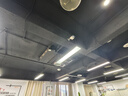 毅勝 led辦公室吊燈長條燈車間工作會議室燈具商場超市網(wǎng)吧工程條形燈 黑1200*200配LED 38W 曬單實拍圖