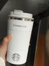 星巴克杯子不銹鋼美式咖啡杯保溫杯水杯杯墊車載杯 473ml白色 曬單實拍圖