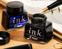 百樂（PILOT）非碳素墨水不堵筆 鋼筆用墨水瓶裝30ml INK-30-B原裝進口黑色 曬單實拍圖