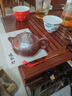 胖東來(lái)宜興純手工紫砂壺證書全陳腐底槽清竹韻西施易包漿出水 竹韻西施 曬單實(shí)拍圖