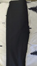 海瀾之家（HLA）休閑褲男輕商務時尚系列四面彈力褲子男25春夏季 黑色80 HKCAW1J040A 38 180/96A推薦171~180斤 曬單實拍圖