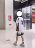 無(wú)敵彪籃球服套裝女假兩件短袖球衣男運動(dòng)速干訓練籃球衣比賽隊服定制 1307天藍【短袖套裝】 2XL碼（170-175CM 130-150斤） 曬單實(shí)拍圖