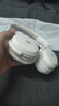 漫步者（EDIFIER）MT6 pro主動(dòng)降噪頭戴式無線藍(lán)牙耳機(jī)電競(jìng)游戲音樂電腦耳麥新款隔音高音質(zhì)長(zhǎng)續(xù)航 手機(jī)電腦平板通用 云巖白+便攜耳機(jī)包 曬單實(shí)拍圖