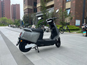 愛瑪電動摩托車輝騰72V32AH長續(xù)航130KM高顏值外賣家用舒適出行智能電動車 極地灰 曬單實拍圖