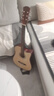 維卡斯（WEIKASI）民謠吉他初學(xué)者木吉他單板新手入門(mén)練習琴guitar吉它學(xué)生男女樂(lè )器 41英寸原木色+禮包【進(jìn)階推薦】 曬單實(shí)拍圖