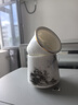 PAKCHOICE茶杯茶水分離陶瓷杯帶蓋辦公室杯羊脂玉水杯送長輩父親禮物泡茶杯 曬單實拍圖