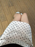佐敘甜辣妹黑色波點(diǎn)包臀裙女裝夏2025新款半身裙高腰顯瘦A字裙短裙女 杏色 M （90-104斤） 曬單實(shí)拍圖