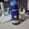 史努比（SNOOPY） 兒童保溫杯女男小學(xué)生上學(xué)專用高顏值彈跳蓋316不銹鋼直飲口水杯 藍(lán)色500ML+杯套 曬單實拍圖