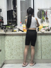 浪莎女童鯊魚褲夏季薄款五分安全褲外穿防走光短褲芭比褲子兒童打底褲 曬單實(shí)拍圖