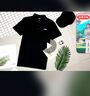 李寧翻領(lǐng)polo衫男士短袖衣服春夏新款夏季純棉休閑透氣半袖t恤男T 曬單實(shí)拍圖