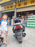 望江龍望江鈴木UY125踏板摩托車燃油車外賣拉貨省油國四電噴150cc可上牌 凸鏡款(CBS聯(lián)動雙碟剎+三重啟動) 曬單實拍圖