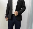 CAIDEN KETCH品牌男裝高端休閑褲男士2025新款彈力商務(wù)中年直筒褲修身男款長褲 高檔藏藍(lán)色 32 曬單實(shí)拍圖