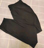 名創(chuàng)優(yōu)品（MINISO）涼感冰絲褲子男夏季新款舒適透氣顯高顯瘦直筒休閑褲 黑 L 曬單實拍圖